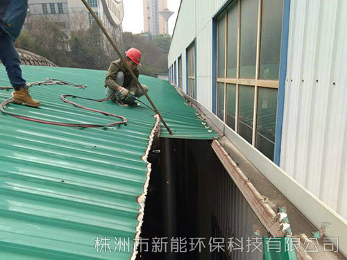 鋼構(gòu)廠房拆除、回收 (2)