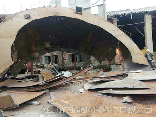 鋼構(gòu)廠房拆除、回收 (6)